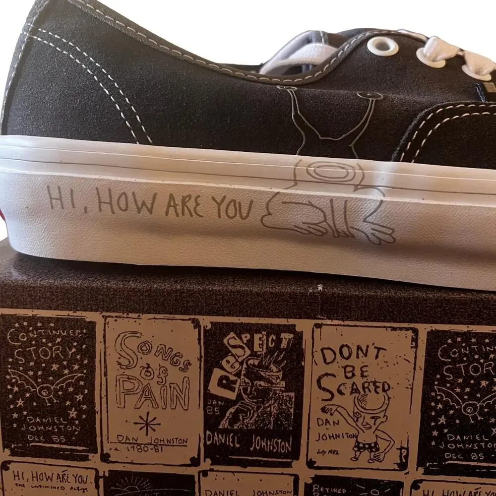NWT vans x daniel johnston Men 7.5/Women 9
